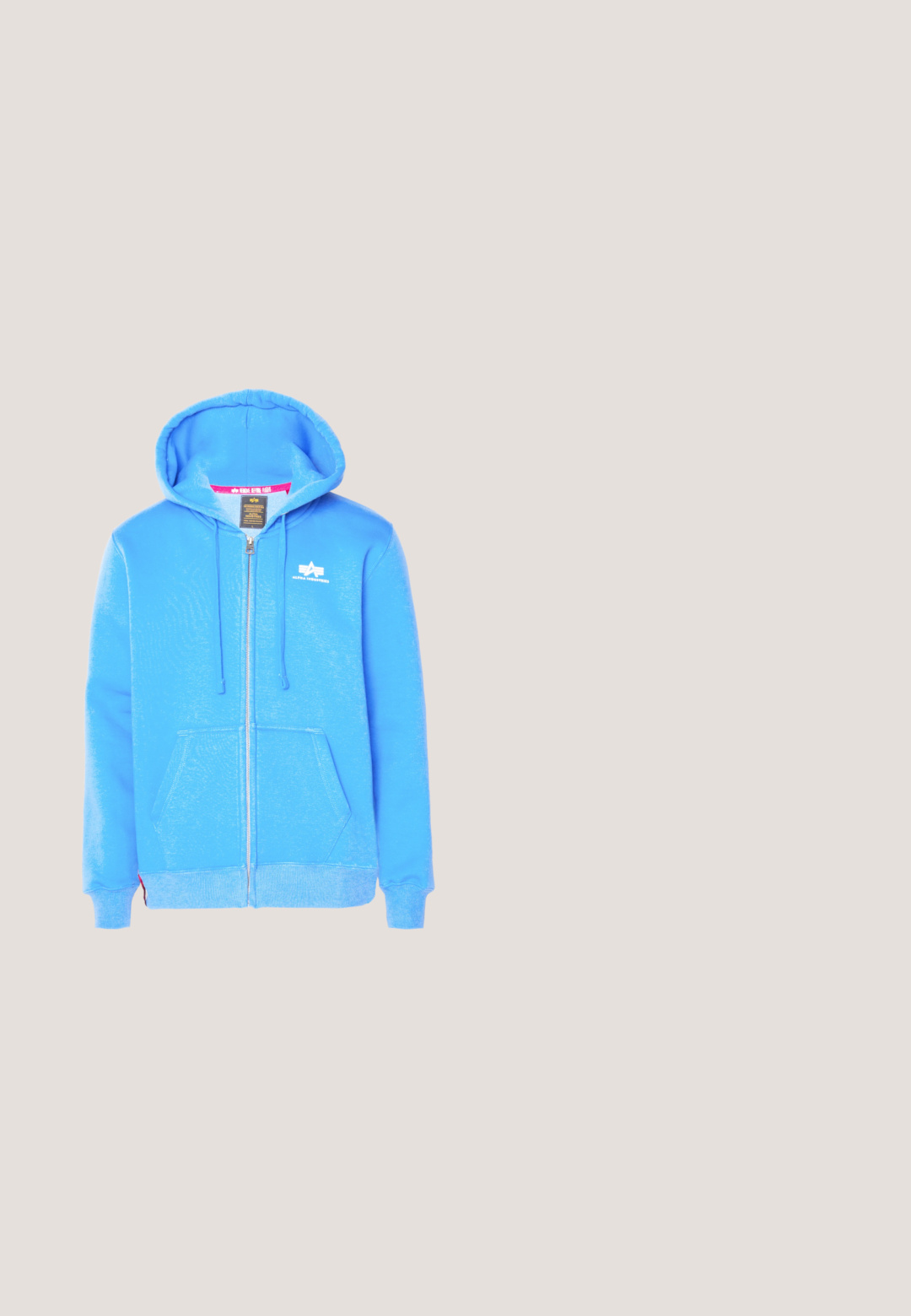 Haut à capuche zippé bleu en tissu doux, avec une poche avant, un capuchon à cordon de serrage et un logo blanc sur la poitrine.; T-shirt en coton bleu avec un col rond et des manches courtes. Présente un logo blanc "obey" sur le côté gauche de la poitrine. Design simple, sans motifs.; Pantalon de jogging bleu clair avec taille élastique et cordon, jambes fuselées, chevilles avec poignets et petit logo foncé sur la cuisse gauche.; Chaussure de sport grise avec une tige texturée, semelle en caoutchouc noire et design à lacets. Présente un petit logo vert sur le côté.; Sac bandoulière bleu sarcelle en tissu doux, avec une poche zippée à l'avant et une sangle noire à motifs, portant le texte "KARL LAGERFELD JEANS" en noir.; DARKAI TENNIS LONG UNISEX - Collier - silver-coloured