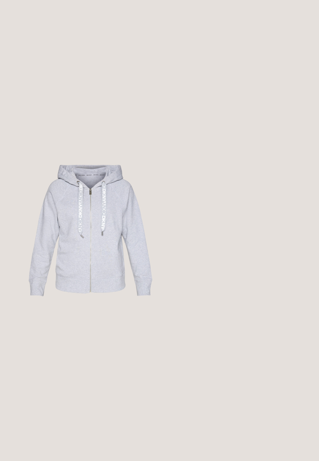 Heledane hallide zip-up kapuutsviit, mis on valmistatud pehmest materjalist, sisaldab tõmblukuga eesosa, reguleeritavat kapuutsit ning soonikkootud mansette. DKNV bränding tõmblukudes.; Mustast puffer-vestist kõrge kraega, horisontaalsete ja ševronõmblustega, ees lukuga sulgemine ja kaks külge taskut. Sile, mati viimistlusega.; Pikad varrukad must ribakujuline top, valmistatud venivast kangast ümarate kaelustega. Omab sujuvat konstruktsiooni ja liibuvat disaini.; Mustad mustad spordipüksid elastse vöökoha, tõmbluku ja külgedel asuvate taskutega ning kitsenevate jalgadega. Valmistatud pehmest, tekstureeritud kangast.; Mustad mustad tossud, tekstureeritud nahast ülemine osa, dekoratiivne õmblus ja tugevdus varbale. Omab lipsu kujundust ja tõmbluku sanga.; Mustast tekstuuriga kangast vöökott, mille keskel esiküljel on tikitud logomärk "COSTER".