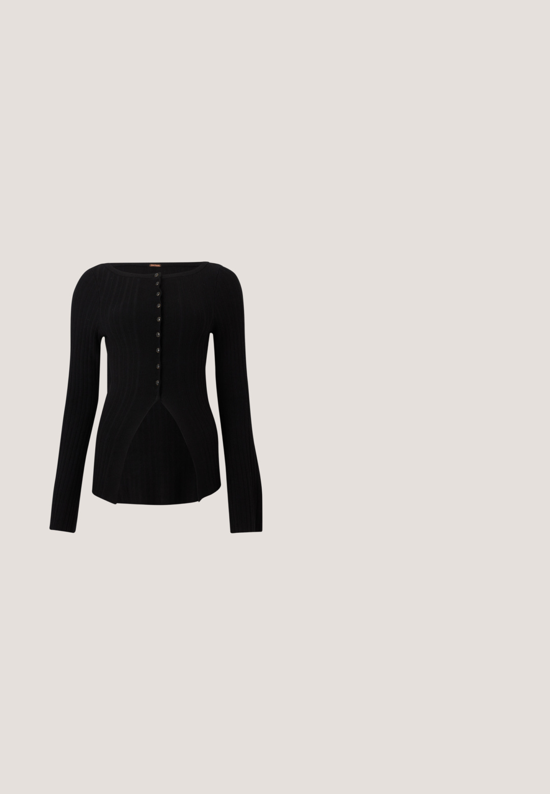 Cardigan noir côtelé à manches longues avec fermeture à boutons sur le devant et légère fente à l'ourlet, en tissu maille ajusté.; Caraco en satin jaune avec fines bretelles et bordure en dentelle le long du décolleté en V, présentant un motif paisley subtil.; Jupe en dentelle noire avec un motif floral, texture transparente et ceinture unie. Coupe évasée s'étendant jusqu'à mi-mollet.; Bottes noires en cuir, arrivant jusqu'aux genoux, avec des bouts pointus, présentant un design épuré et un petit talon carré. Texture lisse avec des accents minimalistes.; Loeffler Randall DESI CROSSBODY WITH LOCK HARDWARE - Sac bandoulière - black; Collier en argent avec un pendentif floral aux pétales arrondis, une surface texturée et une chaîne torsadée pour un look élégant.