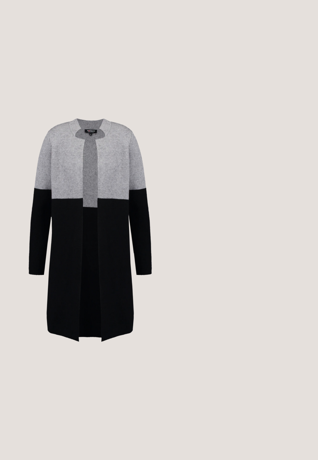 Morgan BLOCK - Vest - noir/gris; Zwarte geribbelde T-shirt met een hoge hals en korte mouwen. Gladde, aansluitende pasvorm zonder patronen of zichtbare hardwaredetails.; Persoon die zwarte skinny jeans met hoge taille en zwarte puntige pumps draagt, staand tegen een effen witte achtergrond.; Zwarte leren enkelboot met een ronde neus, vetersluiting aan de voorkant en een lage blokhak. Glad leer met stikseldetails en een omgeslagen kraag.; Kleine zwarte leren crossbodytas met verstelbare band en ritssluiting op een witte achtergrond.; Zwarte leren riem met een zilveren metalen gesp. Heeft een gladde textuur en een klassiek ontwerp. De riem is slank met een puntige uiteinde.