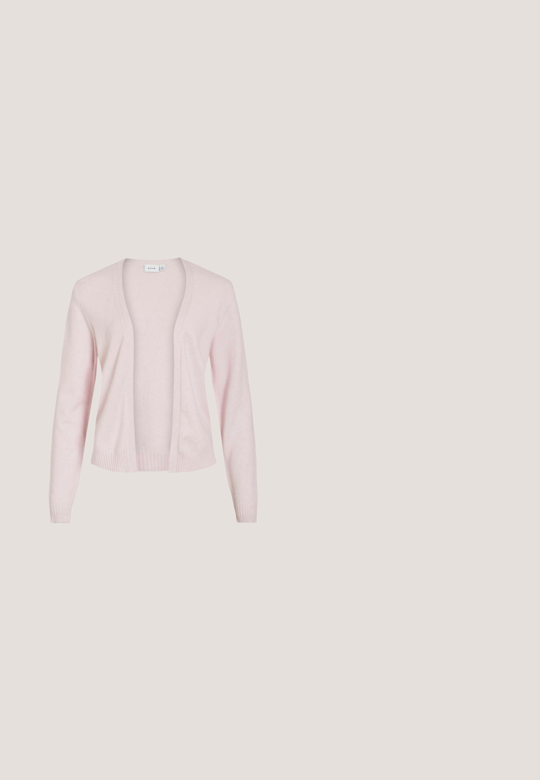 Lyserød cardigan lavet af blødt stof, med åben front, lange ærmer, ribstrikkede manchetter og kant. Glat tekstur uden lukninger.; Hvid satin camisole med justerbare stropper, en struktureret, scalloped buste og en lige kant. Glat tekstur og minimalistisk design.; Plisseret midi-nederdel i lysegrønt stof med en blød tekstur. Elastisk talje, flydende design og subtil glans over det hele.; Lyserød balletflad med blødt stof, præget af spidse tå og en lille sløjfedetalje på overdelen, samt en lav og fleksibel sål.; Lyserød lædertaske med rundet klap, guldhardware med knaplukning og en tynd justerbar rem. Glat tekstur.; Tre stofhårtilbehør: lyseblå med blomsterprint, blød beige med blomster og pink med blomsterdesign, hver med båndhaler.