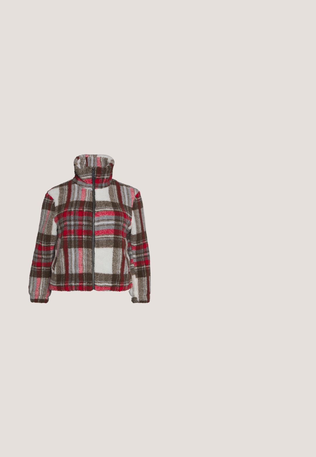 Noisy May Curve NMNICHELA JACKET - Fliisjakk - molten lava; Must mustrikardigan, millel on pikad varrukad, ümmargune kaelus ja tekstuuriline muster. Saba on veidi pikem tagant, mis näitab laia lõiget.; Mustad kitsad teksad, mis on valmistatud venivast kangast, ees on taskud, nupuga kinnitamine ning sujuv disain ilma nähtavate mustrite või kaunistusteta.; Mustad pahklai kingad, mis on valmistatud siledast nahast ja millel on elastsed küljeplaid. Paks kummist tald, millel on mustrid, ja kangast tõmbeasend taga.; Musternahk materjalist must kott, millel on kaks pikka sangaga ja lihtne, minimalistik disain ilma nähtava riistvaraeta.; Hõbedatooni stud-kõrvarõngad, millel on keeratud sõlme kujundus, poleeritud viimistlusega ja läbipaistvate tagustega.