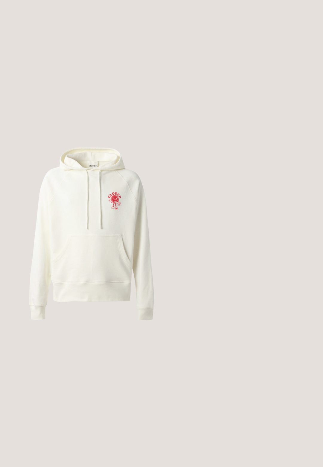 CLOSED PRINTED HOODIE - Kapuutsiga pusa - ivory; Heleda sinine nööpidega särk pika varrukaga, klassikalise kraega ja valgete nuppudega. Kanga pind näib sile, kuid selgelt nähtava tekstuuriga.; Õhukese lõikega mustad teksad, millel on nööbi- ja tõmblukuga sulgemine, ees- ja tagataskud, kujutatud valgel taustal lahtiselt.; Meeste must nahast paelaga king, sileda viimistluse ja paksu kummist tallaga, külgvaates valgel taustal.; Ruutjat prille tumeroheliste läätsedega, õhuke kuldse metallraamiga ja mustade sangadega valgel taustal.; Must nahast vöö suure, hõbedase tooniga lääneliku stiiliga pandla ja sobiva hõbedase vöökorgiga, keeratud valgel taustal.
