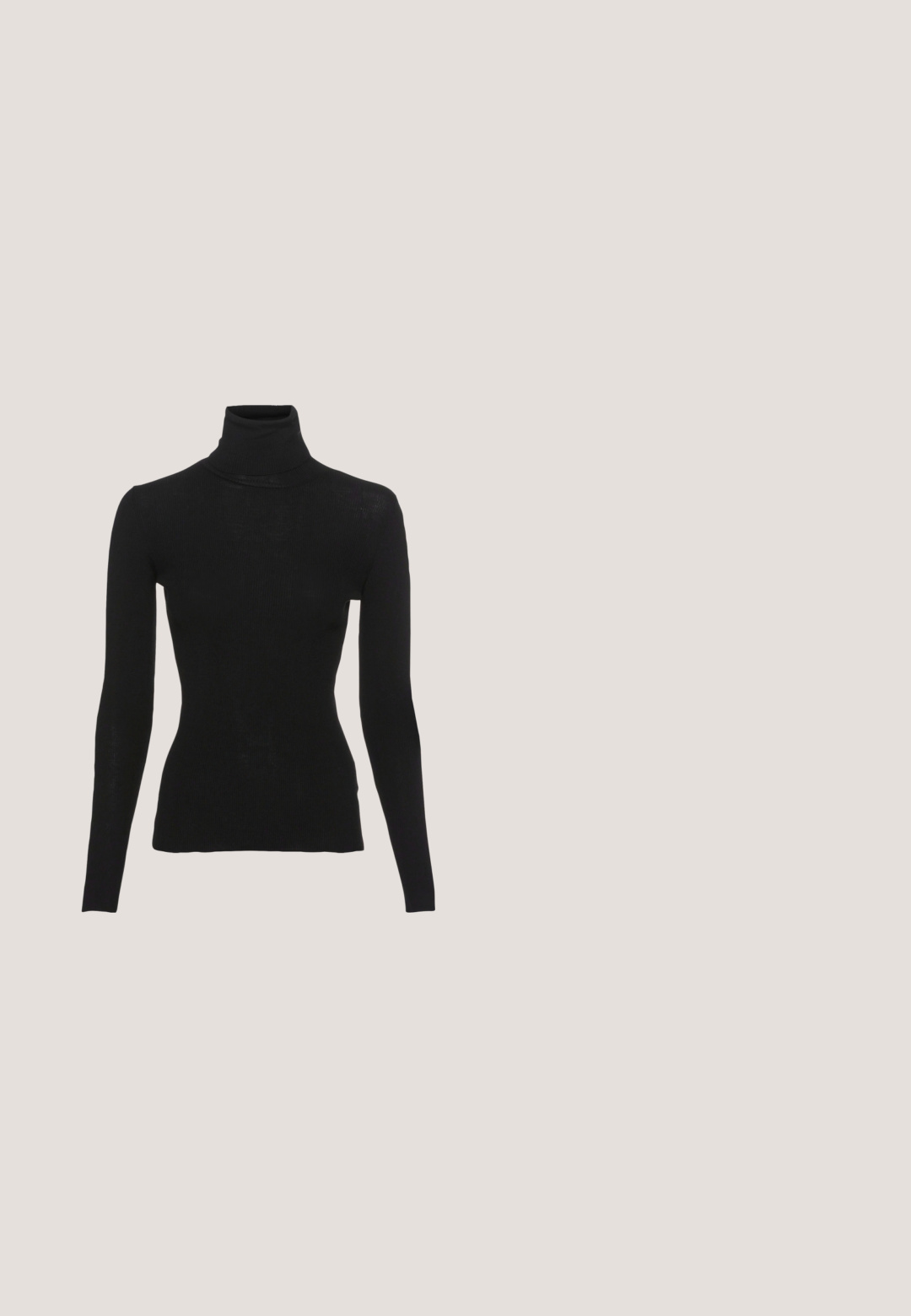 Sort langærmet ribstrikket polo med tætsiddende pasform og et subtilt broderet logo nær kraven.; Anna Field Pencil skirt - red; Sort slide sandal med crisscross strop design, flad sål, mat tekstur og minimalistisk profil. Velegnet til afslappet brug.; Sorte rektangulære solbriller med en glat plastikramme og mørke glas. "QUAY" logo på siden i hvid. Minimalistisk design.; Pieces PCALUANA SHOULDER BAG - Håndtasker - black; Guldfarvet kædehalssmykke har et slankt, vridningsmønster med en lås og justerbar længde. Glat tekstur og blank overflade.