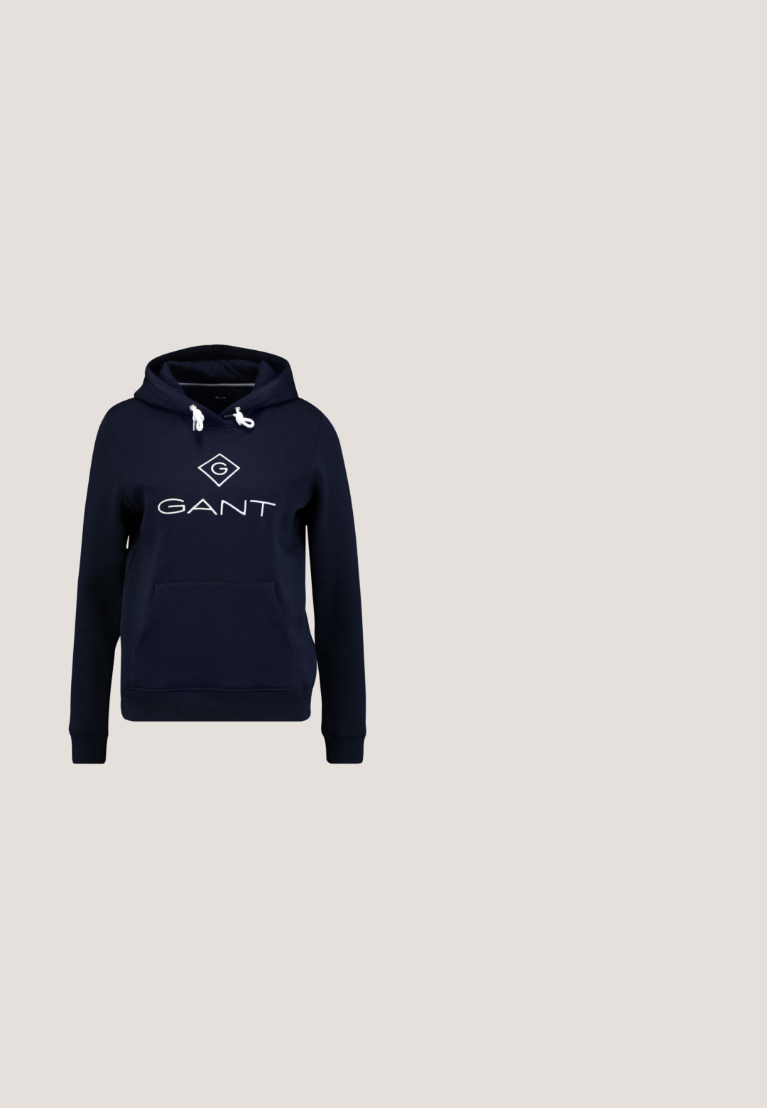 GANT LOCK UP HOODIE - Hættetrøje - evening blue; Hvid kortærmet t-shirt med rund hals, afslappet pasform, lavet af blødt bomuldsstof. Glat tekstur, ingen mønstre eller logoer.; Lyseblå denimnederdel med frontslids, frynset kant, bæltestropper, knaplukning og forlommer.; Hvide lædersneakers med sort gummiv V-logo. Tekstureret off-white sål, hvide snørebånd og bagside med brandnavn i sort.; Sorte katteøje solbriller med mørkegrå linser, slankt plastisk stel, spidse hjørner og lige stænger. Ingen synlig hardware eller dekorationer.; Sølv hoops øreringe, cirkulær form, glat skinnende tekstur og ensartet bredde hele vejen igennem. Minimalistisk design uden yderligere accenter.