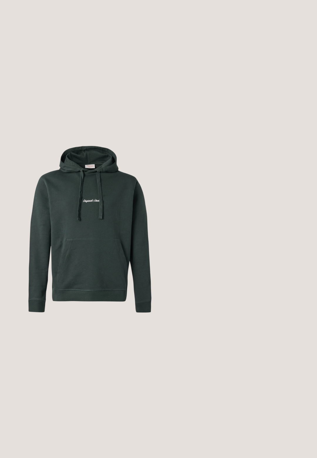 Mørkegrøn hoodie lavet af bomuldsblandinger, med en brystlomme og snore. Indeholder hvidt broderet tekst på brystet.; Blå strikket polo t-shirt med korte ærmer, med vandrette striber i hvid, grøn og rød samt en tre-knaps placket.; Lys blå, lige ben denim jeans med høj talje, der har fem lommer og subtil fading. Rå kant og kontrasterende syninger.; Zign LEATHER - Støvletter - black; Olivengrænt trekantet sling-rygsæk med sort lynlås, justerbar strop, sidelomme og "ONLY SONS" logo foran.; Diesel Ringe -  silver- coloured