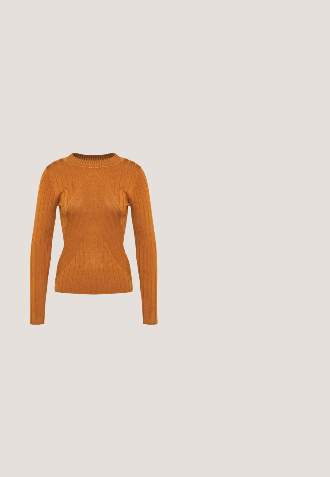 Langärmeliger, gerippter Strickpullover in gebranntem Orange mit Chevron- und vertikalen Streifenmustern, Rundhalsausschnitt und figurbetonter Silhouette.; ONLY ONLBLUSH MID WAIST SKINNY - Jeans Skinny Fit - dark blue; Schwarze Leder-Sandalen mit einem Kreuzriemen-Design, verstellbarem Schnallenverschluss und strukturierten Sohlen mit Rippen für besseren Halt.; Schwarze Sonnenbrille mit rechteckigem Rahmen, dunklen Gläsern, glattem Kunststoffmaterial und einem metallischen Akzent am Bügel.; Goldene Creolen mit einem glatten, abgerundeten Design und einem glänzenden Finish. Leichte Bauweise mit einem sicheren Verschluss.; Schwarzer, strukturierten Leder Gürtel mit einer goldenen Metallschnalle, die drei horizontale Streifen und mehrere Einstelllöcher aufweist.