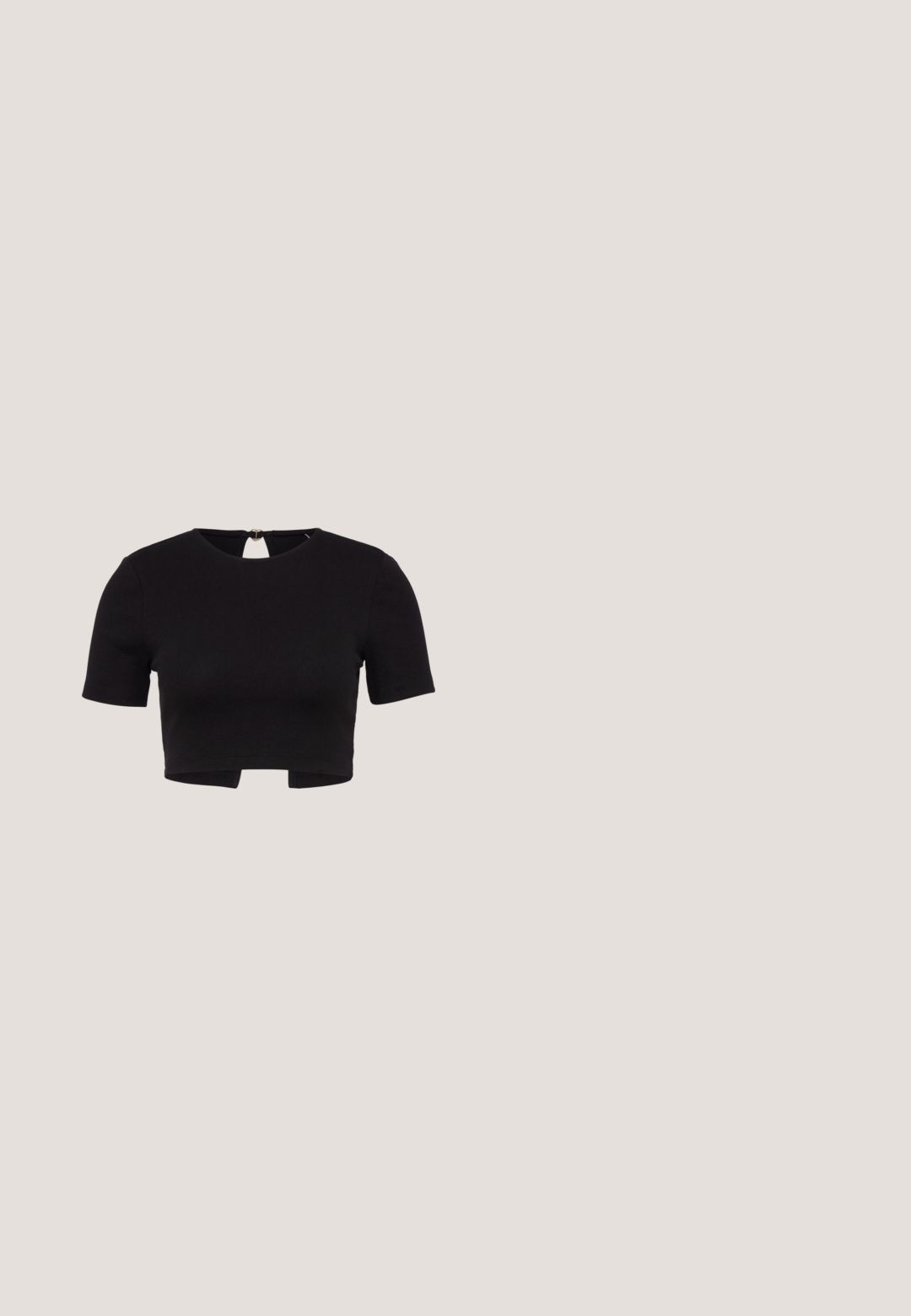 ONLY Petite ONLRENE OPEN BACK HEART  - Tričko s potlačou - black; Svetlomodré džíny so zoštíhleným strihom, s opotrebovanými miestami a surovými lemy. Obsahujú päť vreciek a zapínanie na gombík a zips.; Strieborné metalické baleríny s špicatou špičkou, remienkom okolo členka s nastaviteľnou prackou, textúrovaným povrchom a minimálnou čiernou podrážkou.; Čierne slnečné okuliare s obdĺžnikovým rámom, tmavými šošovkami, hladkým plastovým materiálom a kovovým akcentom na ramene.; Čierna obdĺžniková kabelka na rameno s jedným nastaviteľným remienkom a horným zipsom na jednofarebnom pozadí.; Strieborné kruhové náušnice s príveskom v tvare kríža a srdca. Hladký, lesklý povrch s lešteným dokončením. Každý prívesok visí na bezpečnej slučke.