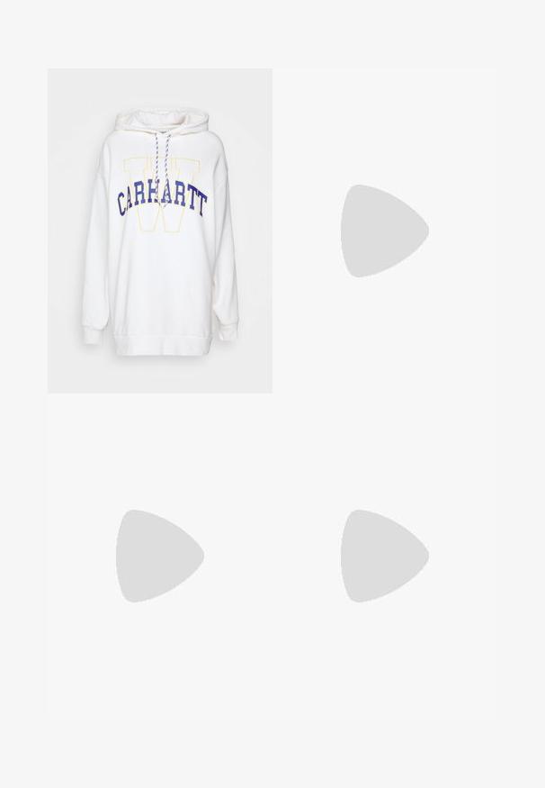 Carhartt WIP HOODED GRAND LOCKER - Jersey con capucha - wax; Pantalones negros con una textura suave, diseño de pierna recta y cintura con cinturón. Presenta una silueta simple y clásica sin patrones adicionales.; Zapatilla Nike Air Force 1 gris con puntera perforada, parte superior de cuero suave, suela gruesa y detalle en relieve 'AIR' en el talón.; Pendientes de aro de oro con un acabado suave y pulido. Forma redondeada, tamaño mediano, con un mecanismo de cierre seguro.