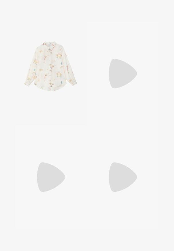 Chemise blanche à manches longues avec boutons, ornée d'imprimés colorés sur le thème cowboy, comprenant des bottes, des cactus, des fers à cheval et des étoiles.; Jupe en simili cuir marron avec une ceinture élastique, un design à jambes larges et une texture lisse et brillante. Sans motifs ni ornements.; Bottes en cuir verni marron jusqu'aux genoux avec un bout carré, finition brillante et un talon épais pour la stabilité. Design sans couture sans matériel visible.; Sac à main bordeaux en matériau brillant, de forme rectangulaire, avec deux anses et des accents légèrement courbés à l'avant.
