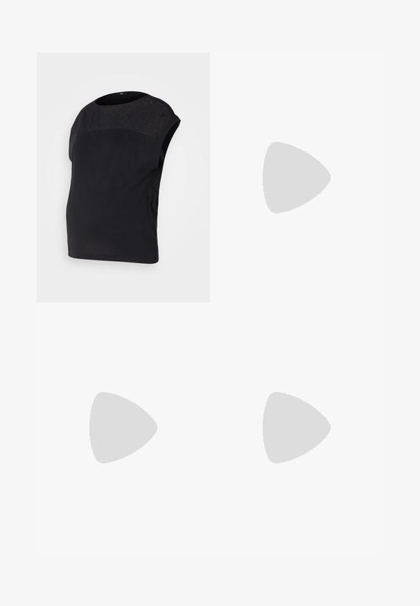 Mustaline mustade lühikeste varrukatega. Omab tekstureeritud mustast pitsist ülemist paneeli ja pehmet puuvillast materjali, mis on loodud mugavuseks.; Vero Moda Maternity Wide-leg Wide Leg Fit - Püksid - black; Inimene, kes kannab valgeid pükse ja musti nahast slip-on mokasiine, seisab betoonpõrandal.; Hõbedased rõngassõrmused õhukese, sujuva disainiga; piklik ovaalne kuju; poleeritud viimistlus; omavad kindlat konksu sulgemist.