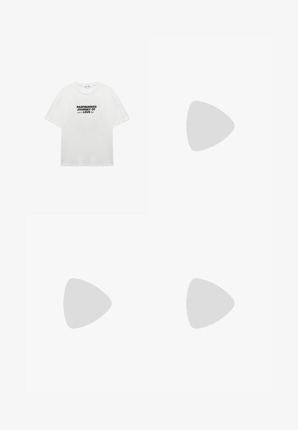 Hvid bomulds T-shirt med en afslappet pasform, med sort trykt tekst "RASPberries JOURNEY OF LOVE" i fed skrifttype på tværs af brystet.; Mørkeblå denim jeans med løs pasform, der har dekorative sølv rhinsten, som danner teksten "Ed Hardy" langs venstre ben.; Sorte lærredssko med en hvid sål, der har et udskæringsdesign og et guldspænde. Bæret med lyserøde træningsbukser.; Skildpadde-sunglasses med en skarp, vinkelret form. Brune, tonede linser og slanke arme med brandlogoet i hvidt på den ene side.