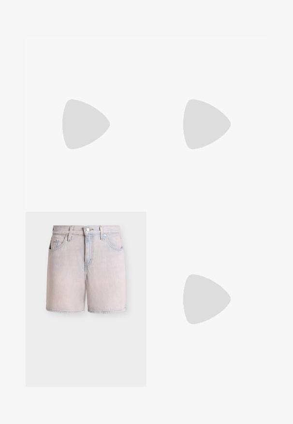 T-shirt en coton crème clair avec un col rond, des manches courtes, et un motif texte couleur sarcelle avec les accents "UNDER THE SUN" et "O’Neill Surf".; Shorts en denim bleu clair avec bouton frontal, fermeture éclair, passants de ceinture et design à cinq poches sur un fond neutre.; Baskets en toile blanches avec une épaisse semelle plateforme blanche, bout rond et œillets en métal pour les lacets. Logo de la marque affiché sur le côté.; Lunettes de soleil écaille de tortue avec verres dégradés et fins accents en métal doré. Dotées de montures arrondies et de branches élégantes pour un look moderne.