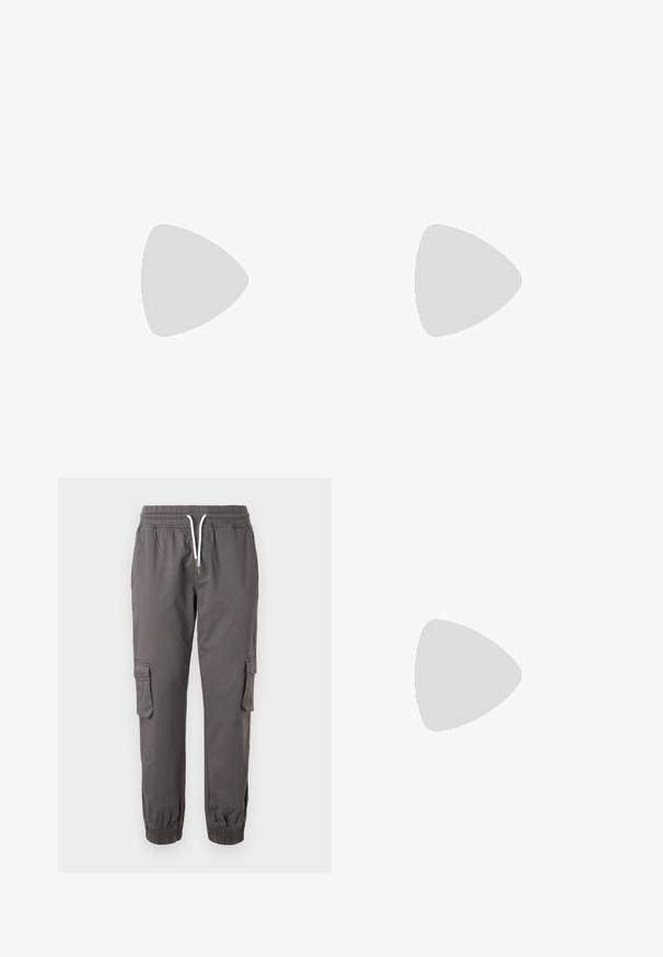 T-shirt homme manches courtes col rond bleu foncé avec un motif discret de feuilles tropicales sur l'ensemble.; Pier One by Zalando RELAXED CARGO - Pantalon cargo - dark grey; Des baskets en cuir blanc avec une finition lisse, un bout rond, des lacets plats et une semelle texturée. Accents en daim gris au niveau du talon.; Petit sac bandoulière beige avec poche avant zippée, logo métallique ALDO, sangle large ajustable et forme rectangulaire arrondie sur fond blanc.