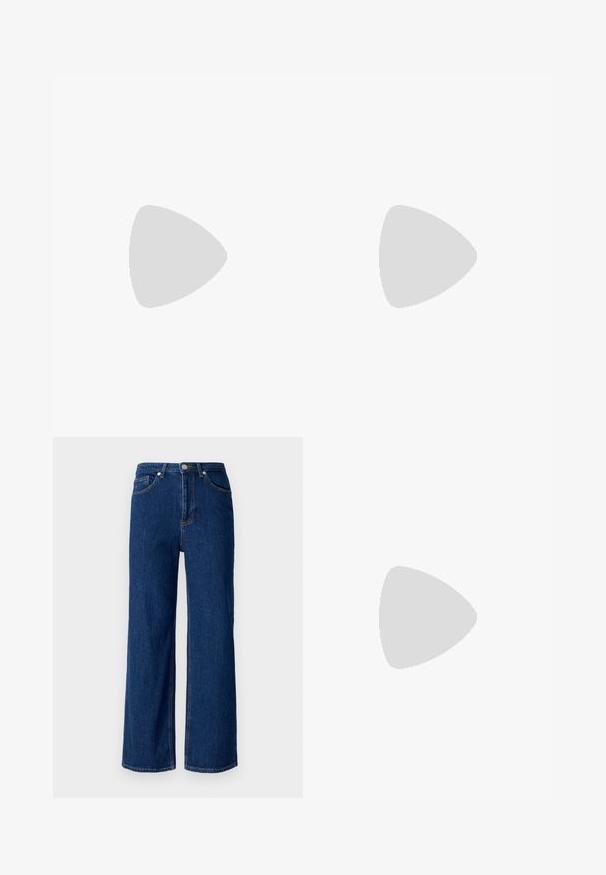 GAP TEE - Μπλουζάκι με στάμπα - desert sage; Φαρδιά τζιν παντελόνια σε σκούρο μπλε, με κλασικό πεντάτσεπο σχέδιο, διακριτή ραφή και μεταλλικό κούμπωμα στη μέση.; Μπεζ δερμάτινο αθλητικό παπούτσι από σουέντ με λευκές δερμάτινες λεπτομέρειες, που διαθέτει τρεις λευκές ρίγες, χρυσό λογότυπο και χοντρή, διαφανή σόλα από καουτσούκ.; Μαύρα γυαλιά ηλίου με ορθογώνιο σκελετό, σκούρους φακούς, λεία πλαστική υφή και μεταλλική λεπτομέρεια στο βραχίονα.