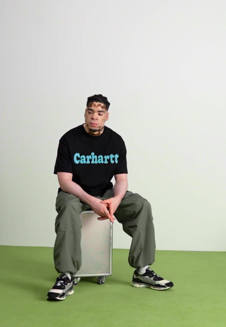T-shirt Carhartt X Bodega Turquoise - L