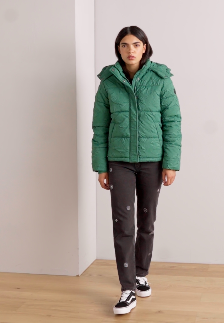 Desigual PADDED CALGARY Winter jacket jungle green/green Zalando.ie
