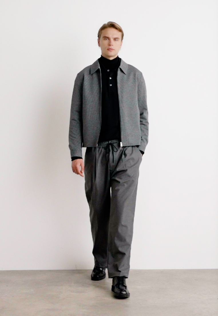 HUGO RAVI - Trousers - open grey/blue-grey - Zalando.ie