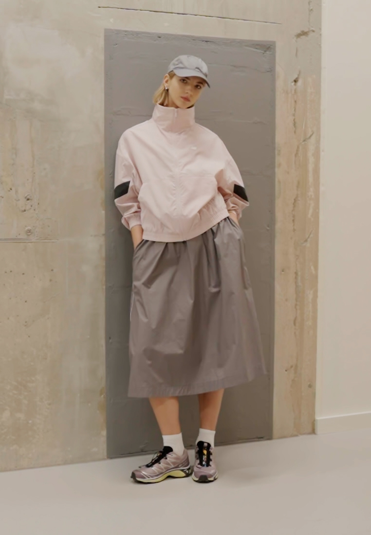 New Balance ATHLETICS JACKET Summer jacket Pink/pink Zalando.de