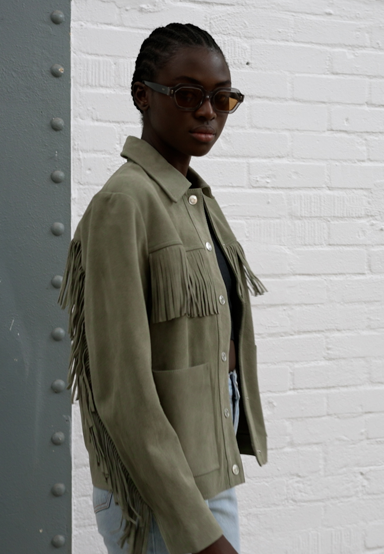 zalando suede jacket