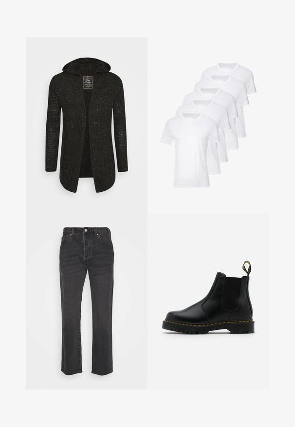 Key Largo TERENCE HILL JACKET - Gilet - dark charcoal ...