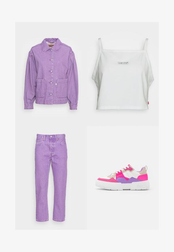 Buffalo Trainers White Purple Pink White Zalando De Buffalo Trainers White Purple Pink White Zalando De
