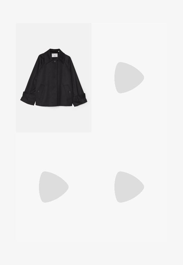 Tiger of Sweden EEVE - Summer jacket - black; Tiger of Sweden PHOEBE - Basic T-shirt - soft white; By Malene Birger CYMBARIA - Trousers - soft white; Tiger of Sweden ZOKA - High heels - black