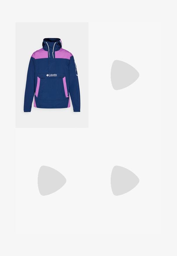 Veste à capuche navy et rose avec poche avant, cordons blancs et logo. Texture lisse, manches longues et design sportif.; T-shirt noir à manches courtes en tissu léger. Présente un petit logo blanc sur la poitrine gauche et des accents subtils aux épaules.; The North Face HORIZON PANT - Pantalons outdoor - black; Chaussures de trail running grises et noires avec un dessus texturé, un système de laçage visible et une semelle extérieure robuste. Présente des accents et un logo orange.