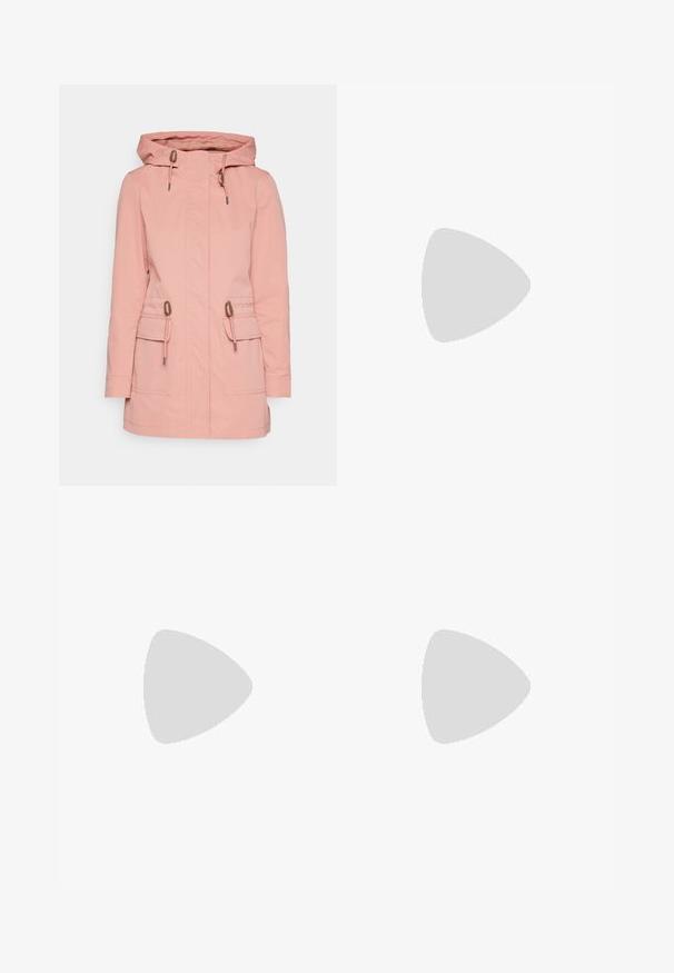 ONLY ONLLOUISE LIFE - Parka - old rose; Dve bezrukávové topy v čiernej a bielej farbe, vyrobené z rebrovanej bavlny, s okrúhlym výstrihom a priliehavým strihom. Viditeľné štítky na oboch.; Svetlo modré džíny s vysokým pásom a rozšírenými nohavicami, vyrobené z denimu s vyblednutou textúrou. Obsahujú päť vreciek a kovové detaily.; Čierne vysoké tenisky s bielymi šnúrkami, bielym logom a kontrastným bielym prešívaním. Majú hrubú bielu podrážku a textúrovaný semišový zvršok.