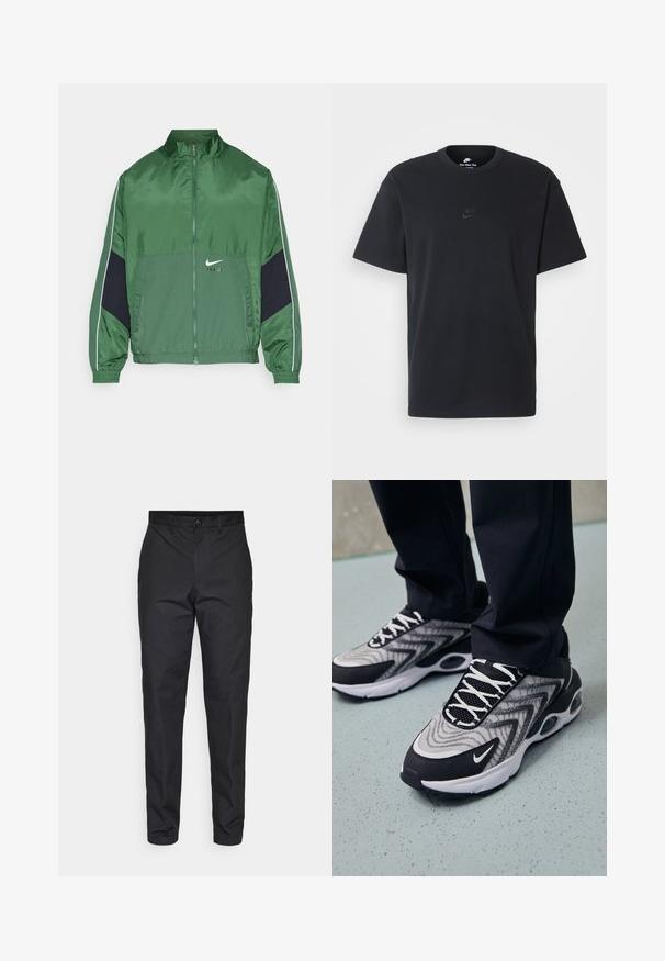 Nike Sportswear AIR TRACKTOP - Veste de survêtement - fir/black/vert Nike Sportswear AIR TRACKTOP - Veste de survêtement - fir/black/vert