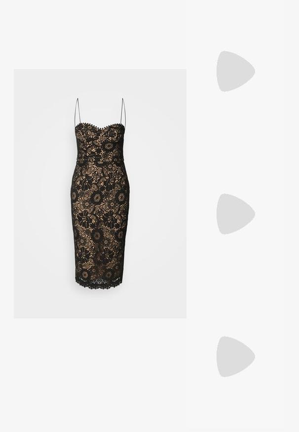 Jarlo LAURA - Robe de soirée - black; Anna Field by Zalando Escarpins - black; Anna Field by Zalando Lunettes de soleil - black; Anna Field by Zalando Sac à main - black