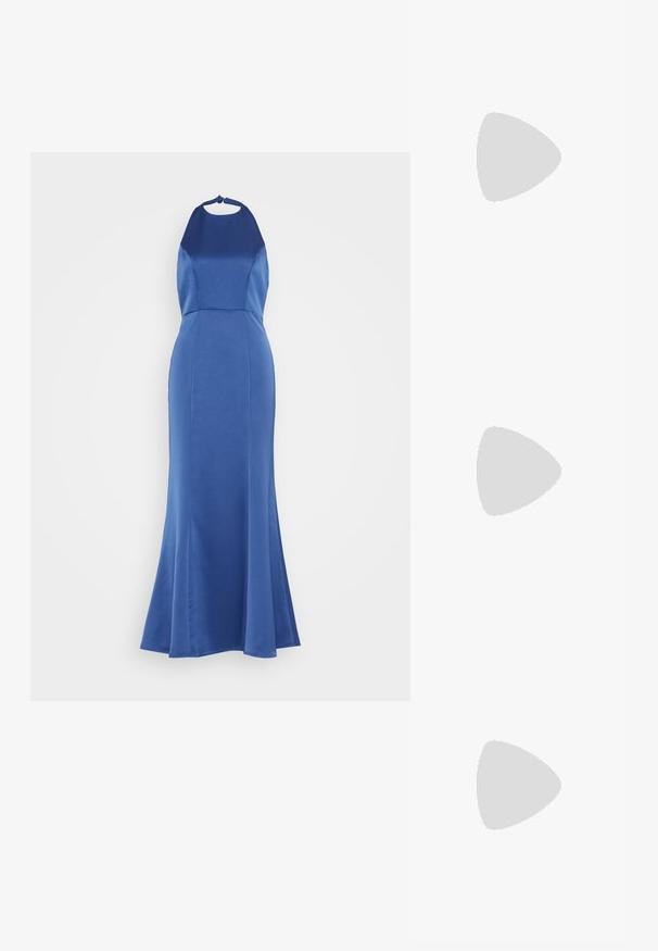 Jarlo Petite MEG - Proginė apranga - midnight blue; Juodų lakuotų odinių siurblų su atviru kulnu, smailiu nosiu, elegantišku dizainu ir siauru stiletto kulnu. Lygus paviršius, minimalūs puošybos elementai.; Juodas odinis rankinukas su lygiu paviršiumi. Turi reguliuojamą diržą ir elegantišką, minimalistinį dizainą su užtrauktuku.; Sidabrinis dvigubas žiedas su lygiu, poliruotu paviršiumi. Pasižymi sklandžiu, kreiptu dizainu su persipinančiomis dalimis, suteikiančiomis modernų išvaizdą.