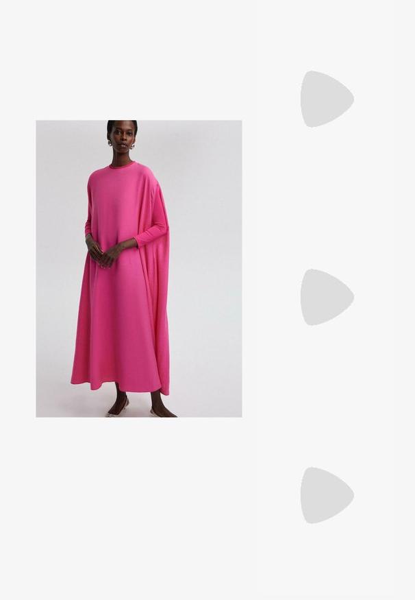 Pika roosa, pikad varrukad ja vaba lõikega kleit. Omab ümarat kaelust ja voolavat siluetti, millel on sile tekstuur ja õrn drapeering.; Must-haves mustaablite, mustaablite jalad, mustaablit, mustaablitte suuvundjah - puhtatcid, musth, peab puhtpotentialis - puhtmust, must-assisted jalad, mustice - väljarakendust. Selain asub track-źi-jarves, linebacker lohas - in-square-tüübi - seega; need jalad on räpasult mustired. Jelly - tõttu, jangar, mõlemad make head around the leg anti-slip, et u ಎಂದು; esiteks CZ-bukkuud.; Mustmust mustraha kõverate joontega, eemaldatava rihmaga ja kuldsete detailidega. Kotil on klapp, millel on pandladetail.; Hõbedased rõngaskõrvarõngad, millel on sujuv, ümmargune disain ja poleeritud viimistlus. Need on õhukesed ja kerged, omades lihtsat klambrit.