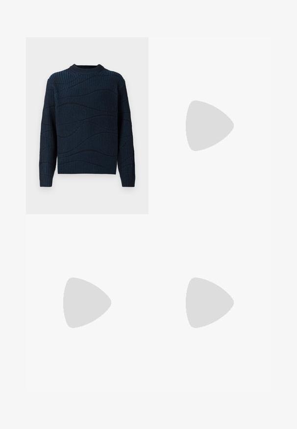 J.LINDEBERG KEN RESONANCE  - Jumper - dark blue; Marni SHIRT - Shirt - light blue; Holzweiler GINOLA TRACK TROUSER - Tracksuit bottoms - navy; Filling Pieces MOUNTAIN BOOT UNISEX - Lace-up ankle boots - black