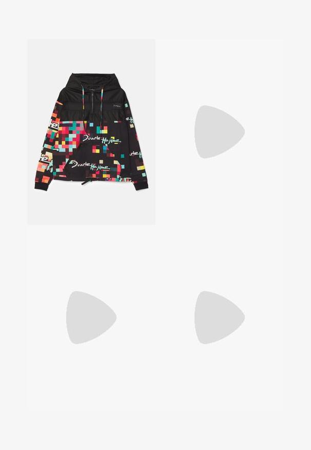 Duarte Hajime PRINTED LEVEL - Hoodie - black; Agolde CROPPED POPPY TANK  - Top - white; WEEKEND MaxMara RONCHI - Trousers - ecru; Paul Smith LEANNE - Trainers - white