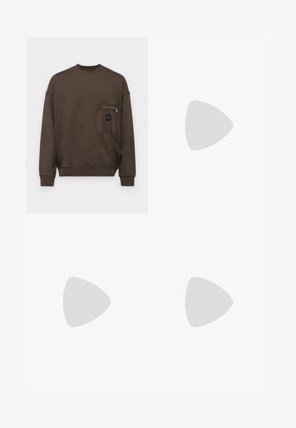 Armani Exchange Pusa - black olive; Filippa K TERRY CROPPED TROUSERS - Püksid - sage melange; Valge nahast tennis, millel on sile põhi, ümar varvas, lamedad nöörid ja tekstuuriline tall. Sisaldab diskreetset logo kontsaribal.; Mustad mustad prillid tumedate läätsedega ja õhukeste metallist käepidemetega. Kaarja kujuga seljaosa ja hõbedased aktsendid hingel. Minimalistlik disain.