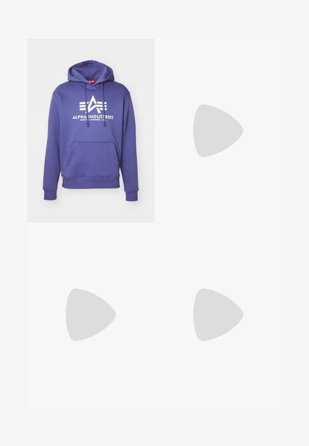 Lilla hettegenser laget av bomullsblandingsstoff, med en frontlomme, snøring i hetta og hvit logo-design med stilisert stjerne og tekst.; Svart bomull t-skjorte med korte ermer, rund hals, med hvit "Champion" logo og tekst trykket på forsiden og ermet.; Bredde benbukser i kordfløjl i en tanfarve. Har strukturerede, lodrette ribber, med en standard talje og to forlommer.; Hvite lær sneakers med grå detaljer, med perforert tåboks, flate lisser og et mønstret såle. New Balance-logo på siden.