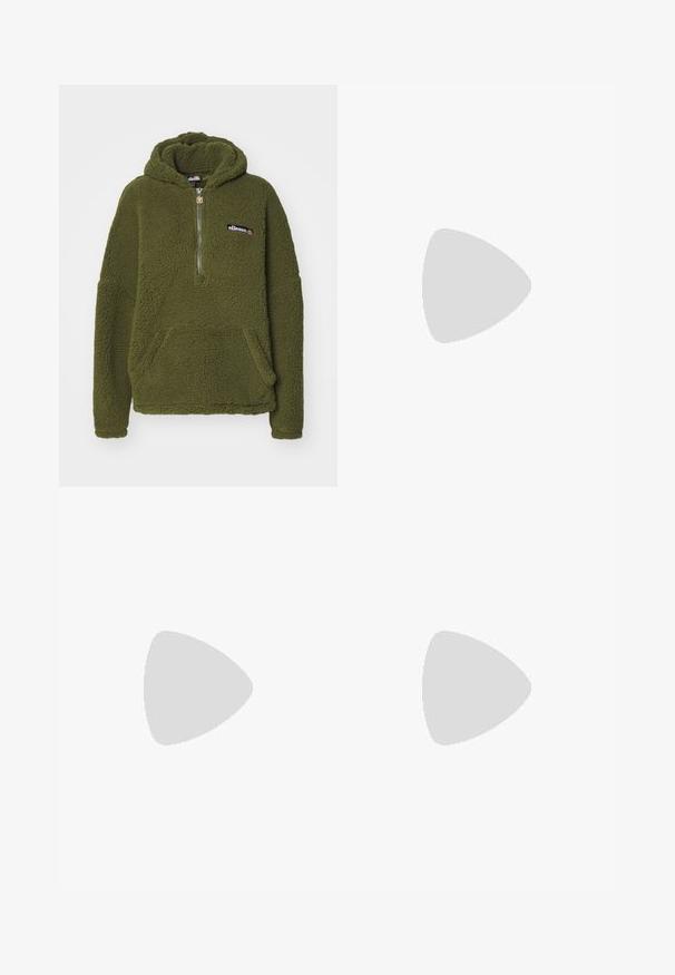 Ellesse ZEPPY - Hoodie - khaki; Witte katoenen t-shirt met korte mouwen en een ronde halslijn. Heeft een zwart Adidas-logo op de borst en een contrasterende zwarte binnenkraag.; Crème-kleurige sweatpants met een relaxte pasvorm, voorzien van donkerbruine zijstrepen en een geborduurd logo op de linkerdij.; adidas Originals FORUM LOW CL - Sneakers laag - off white/halo blue