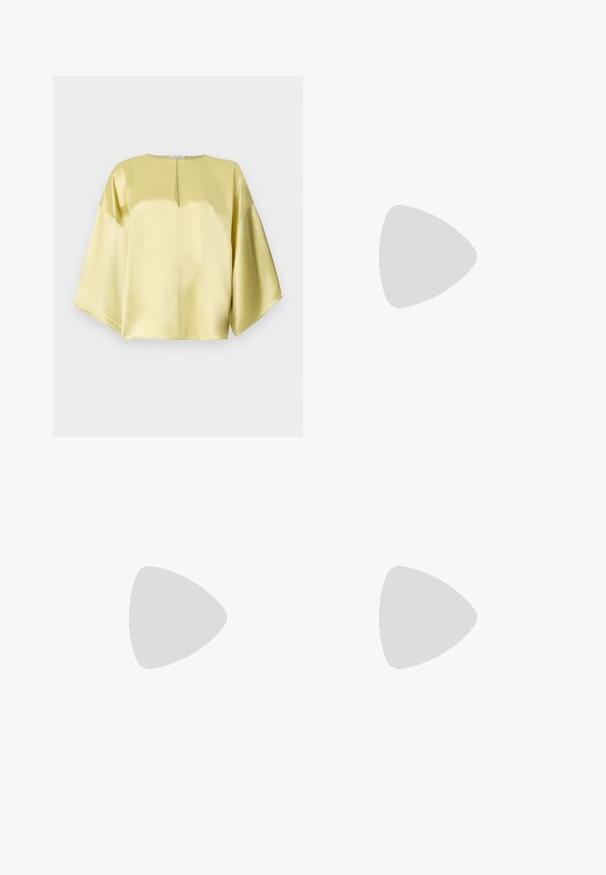 By Malene Birger CICIE - Bluse - golden mist; By Malene Birger BOSHAN - A-Linien-Rock - golden mist; Tory Burch KIRA SPORT  - Plateausandalette - new ivory; By Malene Birger CHAKLO - Handtasche - soft white