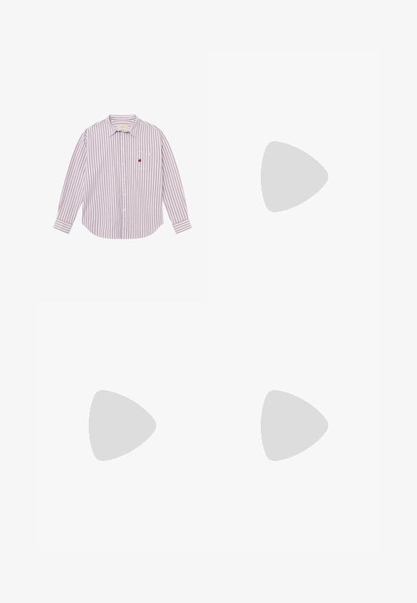 BLKVIS UNISEX bordowy; Jasnoniebieskie dżinsowe kuloty z postarzanym wykończeniem, z wysokim stanem, przednimi kieszeniami oraz szerokim, prostym krojem nogawek.; adidas Originals - Sneakersy niskie; Billabong UNISEX liliowy