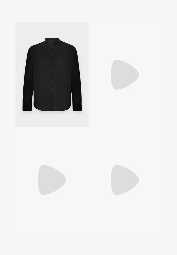 Emporio Armani SHIRT - Chemise - black beauty; Filippa K TERRY CROPPED TROUSERS - Pantalon classique - sage melange; Filling Pieces MONDO 2.0 RIPPLE UNISEX - Baskets basses - white; Mont Blanc Lunettes de soleil - black/ruthenium/grey