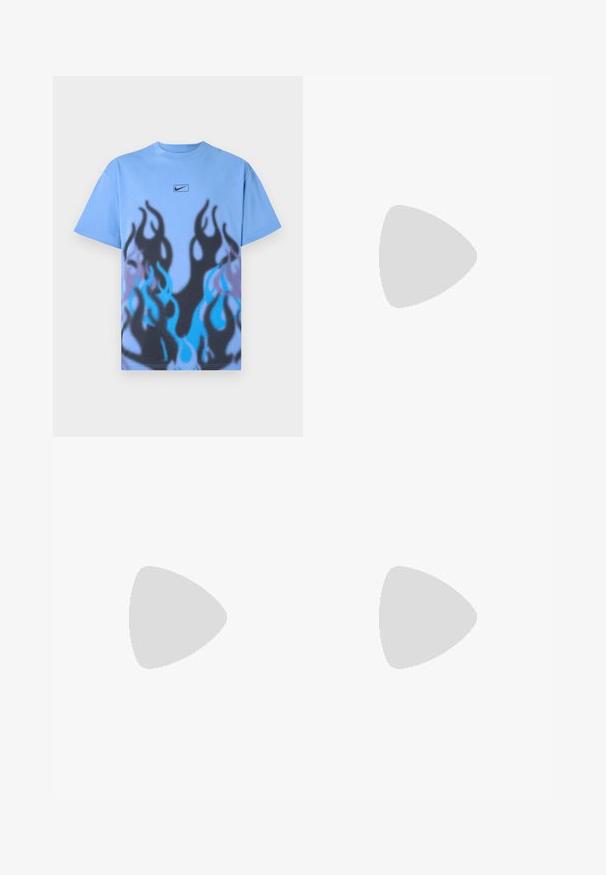 Nike Sportswear TEE - Print T-shirt - polar; Nike Sportswear CLUB SHORT - Tracksuit bottoms - sail/black; Nike Sportswear AIR MAX 90 - Trainers - white/pure platinum; Nike Sportswear ELEMENTAL PREMIUM - Bum bag - blue