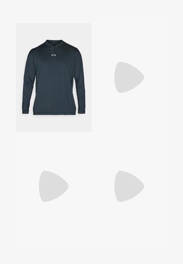 Oakley REDUCT UPDATE - Maglietta a manica lunga - blackout; POC CADENCE BIB SHORTS - Salopette da ciclismo corta - uranium black; Oakley EDGE ICON - Scarpe da golf - blackout; Oakley FLAK 2.0 XXL UNISEX - Occhiali da sole - black