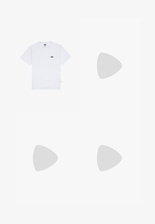Weißes Baumwoll-T-Shirt mit kurzen Ärmeln, das ein kleines schwarzes Logo auf der Brust und ein Etikett in der unteren linken Ecke aufweist.; Bordeauxrote Sporthose mit elastischem Bund, kontrastierenden weißen Seitenstreifen und schwarzen Akzenten. Hergestellt aus einem glatten, leichten Stoff.; Sneaker aus einer Mischung aus schwarzen, weißen und beigen Materialien; strukturiertes Wildleder und Mesh; klassisches Schnürdesign; kräftige Sohle.; Schwarze Sonnenbrille mit matter Oberfläche, rechteckigen Gläsern und einem auffälligen Logoakzent am Bügel. Polarisierte Gläser, UV-Schutz.