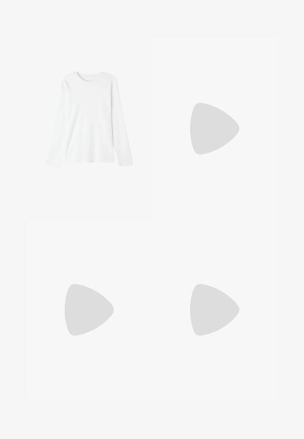 Langarm-T-Shirt aus weißer Baumwolle. Rundhalsausschnitt, glatte Textur und keine sichtbaren Muster oder Grafiken. Lässiger Schnitt mit gerader Form.; Schwarzer, knöchellanger Rock aus glattem Stoff, mit tailliertem Schnitt und leicht ausgestelltem Saum. Getragen mit einem weißen Tanktop.; Schwarze Leder-Kniefallstiefel mit glatter Textur, abgerundetem Zeh, schlichter Gestaltung und niedrigem Blockabsatz. Keine sichtbare Hardware oder Muster.; Rote quadratische Sonnenbrillen mit braun getönten Gläsern. Dicke, glänzende Rahmen und schlanke Bügel mit kleinen Details an der Seite für visuelles Interesse.