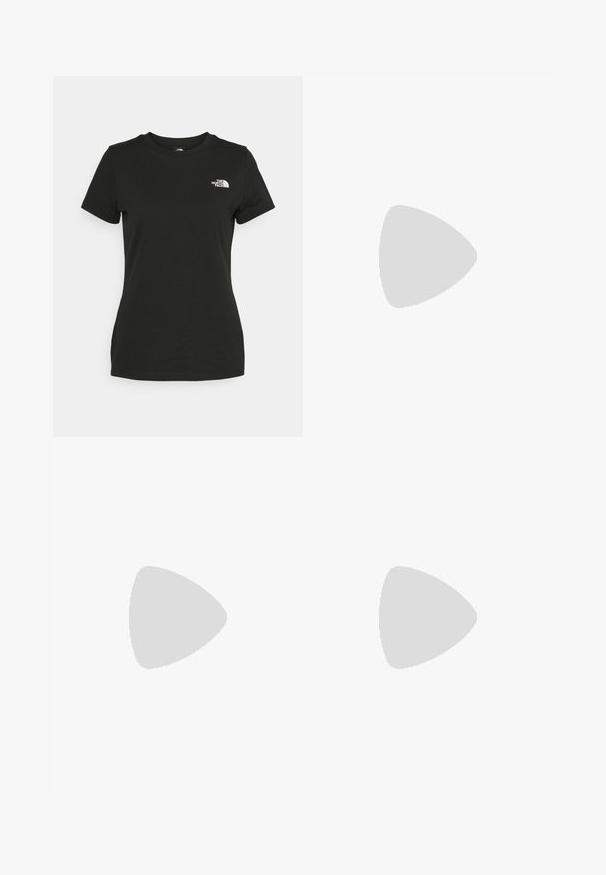 T-shirt en coton noir avec un col rond et des manches courtes. Logo blanc notable sur le côté supérieur gauche. Texture lisse, coupe décontractée.; Pantalons cargo en tissu vert olive, avec une coupe ample, plusieurs poches latérales et une fermeture à bouton à la taille. Texture lisse.; Botte de randonnée mi-hauteur en noir et vert olive, dotée d'une tige en mesh, d'une semelle en caoutchouc et d'accents texturés avec une languette à l'arrière.; Lunettes de soleil avec une monture noir et blanc, de grandes lentilles réfléchissantes aux nuances dorées et roses, un design aérodynamique et un bord extérieur élargi.