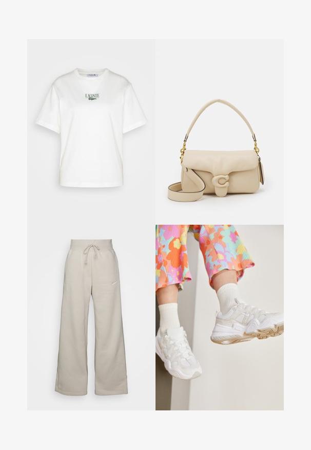 Nike Sportswear TECH HERA - Sneakers laag - white/summit white/photon dust/wit - Zalando.be