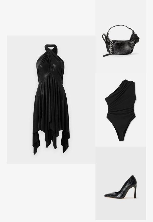 Üks õla must ujumistrikoo drapeeritud tekstuuriga, kõrge lõikega säärtega ja r gathered külgedetailidega. Valmistatud siledast, venivast materjalist.; Must mustrabilecek riiet, millel on langev disain. Valmistatud läikivast materjalist, millel on keeratud kaelus ja asümmeetriline serv. Sujuv tekstuur.; Mustan teravaotsaga kõrge kontsaga king, millel on krokodillimustriga tekstuur, stiilne disain, kõrge stilettokonts ja sile must sisesisustus.; Musthave mustas mustas mustas mustas mustas mustas mustas mustas mustas mustas mustas mustas mustas mustas mustas mustas mustas mustas mustas mustas mustas mustas mustas mustas mustas mustas mustas mustas mustas mustas mustas mustas mustas mustas mustas mustas mustas mustas mustas mustas mustas mustas mustas mustas mustas mustas mustas mustas mustas mustas mustas mustas mustas mustas mustas mustas mustas mustas mustas mustas mustas mustas mustas mustas mustas mustas mustas mustas mustas mustas mustas mustas mustas mustas mustas mustas mustas mustas mustas mustas mustas mustas mustas mustas mustas mustas mustas mustas mustas mustas mustas mustas mustas mustas mustas mustas mustas mustas mustas mustas mustas mustas mustas mustas mustas mustas mustas mustas mustas mustas mustas mustas mustas mustas mustas mustas mustas mustas mustas mustas mustas mustas mustas mustas mustas mustas mustas mustas mustas mustas mustas mustas mustas mustas mustas mustas mustas mustas mustas mustas mustas mustas mustas mustas mustas mustas mustas mustas mustas mustas mustas mustas mustas mustas mustas mustas mustas mustas.