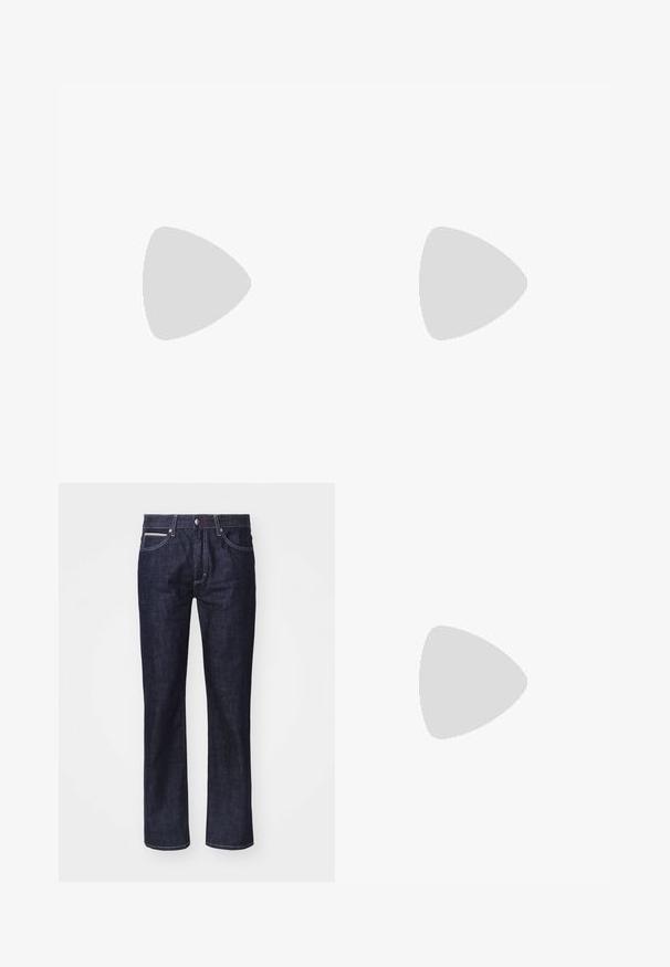DSQUARED2 ICON COOL FIT TEE - Printtipaita - sunflower; Tummansiniset farkut suoran leikkuun kanssa, hillitty kontrastivärinen ompelu, viisi taskua ja nappikiinnitys vyötäröllä.; Tummanruskeat mokkakengät, joissa on vaaleancreme-nauhat, valkoiset yksityiskohdat ja tan-värinen kumipohja. Yhdistetty mustiin raitapantseihin.; Dsquared2 UNISEX - Aurinkolasit - black havana