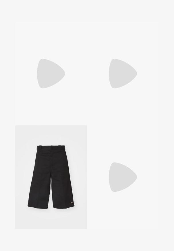 Tricou gri cu maneci lungi, având textul verde care picură "MANASTASH," cu accente de desene animate albe: o ciupercă și un personaj care spune "BOOYEAH!"; Pantaloni scurți negri, cu picioare largi, dintr-un material durabil. Prezintă o textură netedă și un logo mic pe margine. Patru bucle pentru centură pe talie.; Tenisi din suede verde deschis cu dungi și șireuri albe, talpă din gumă și guler căptușit, asortați cu șosete albe și pantaloni scurți negri.; Ochelari de soare rotunzi cu lentile verzi, ramă din metal auriu și vârfuri cu model țestoasă. Are pernițe pentru nas pentru confort.